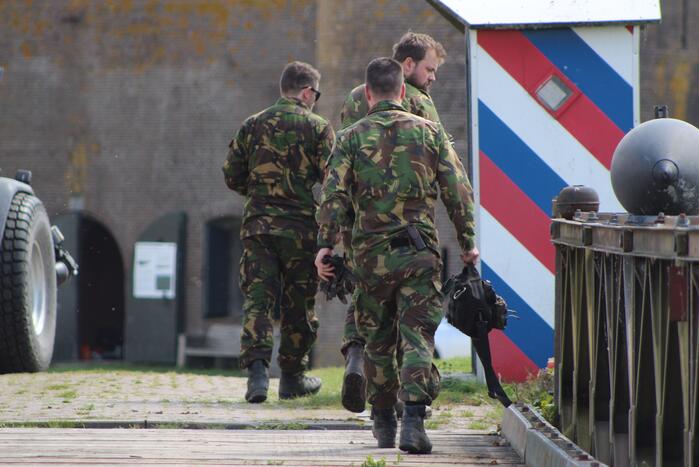 Granaten aangetroffen op terrein Fort Buitensluis
