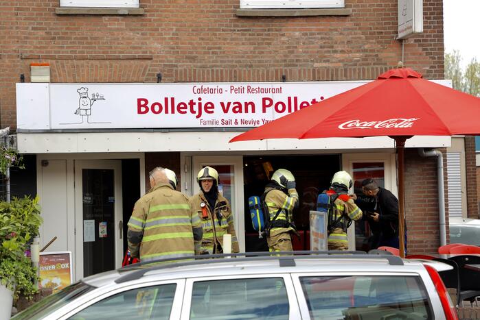 Brand in snackbar Bolletje van Polletje