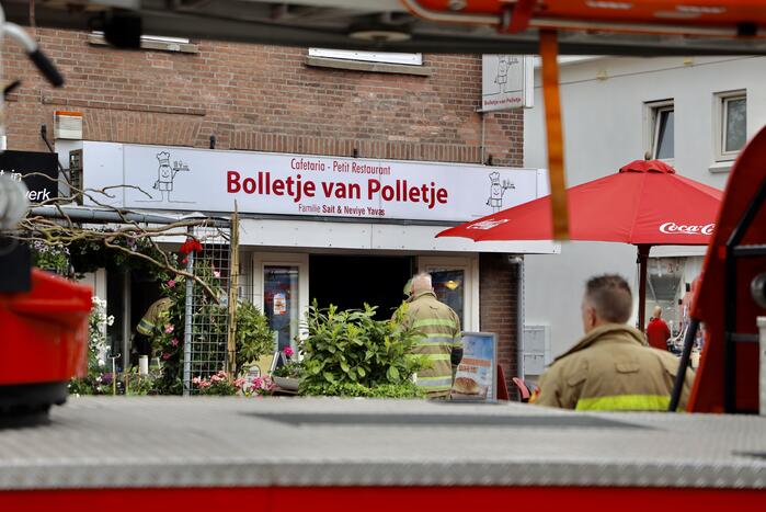 Brand in snackbar Bolletje van Polletje