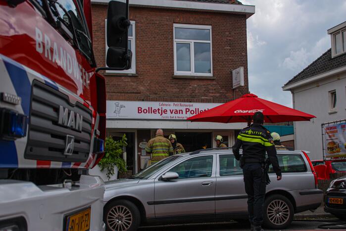Brand in snackbar Bolletje van Polletje