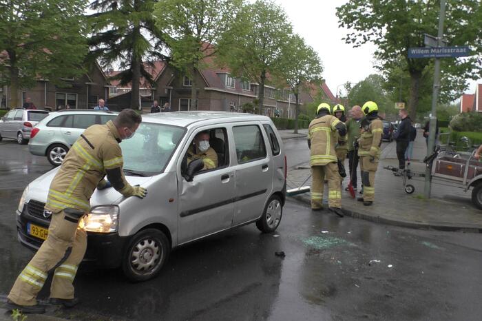 Flinke schade bij botsing op kruising