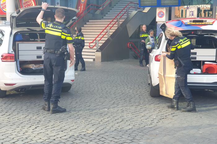 Persoon met mes op zak aangehouden bij station