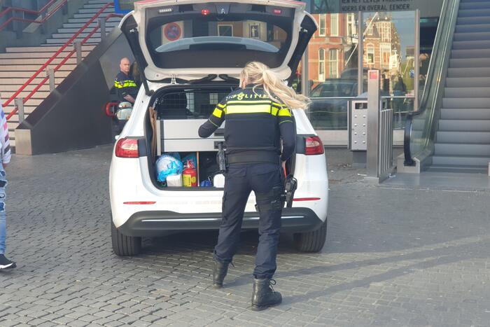 Persoon met mes op zak aangehouden bij station