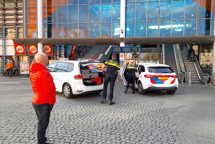 Persoon met mes op zak aangehouden bij station