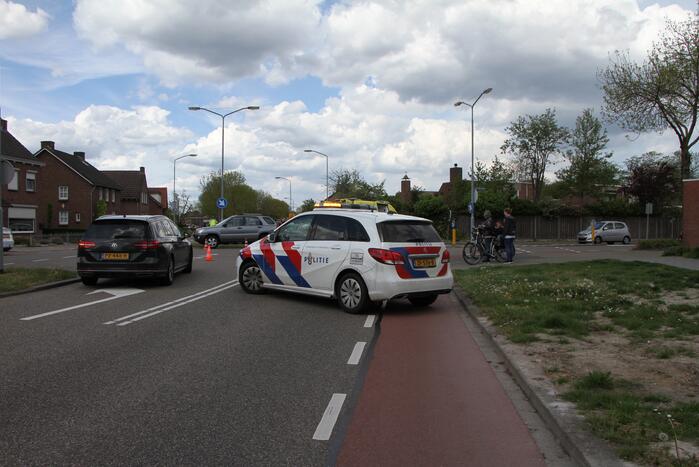 Fietster aangereden door automobilist