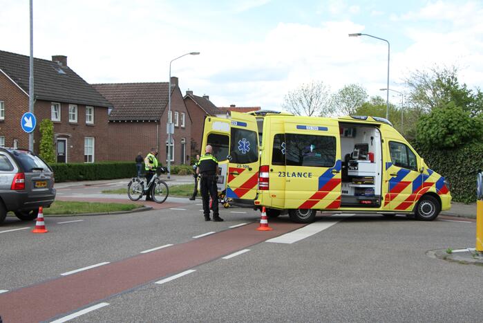 Fietster aangereden door automobilist