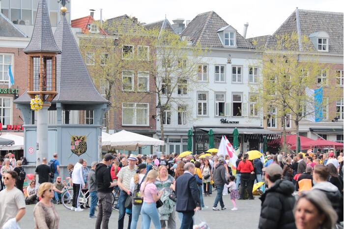 Manifestatie Walk of Freedom tegen coronabeleid