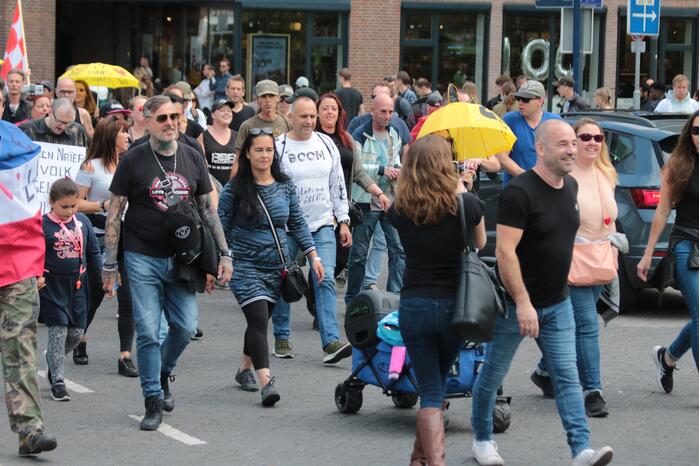 Manifestatie Walk of Freedom tegen coronabeleid