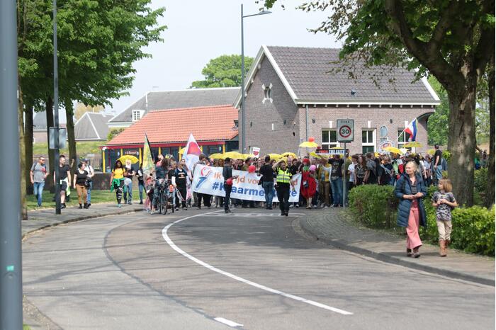 Manifestatie Walk of Freedom tegen coronabeleid