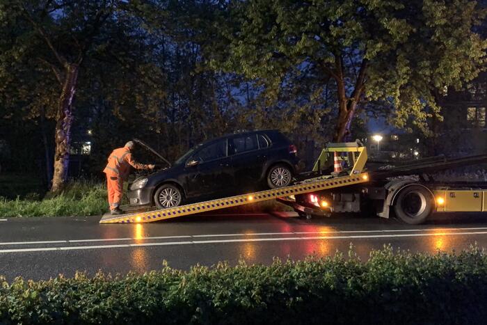 Personenauto total-loss door ongeval