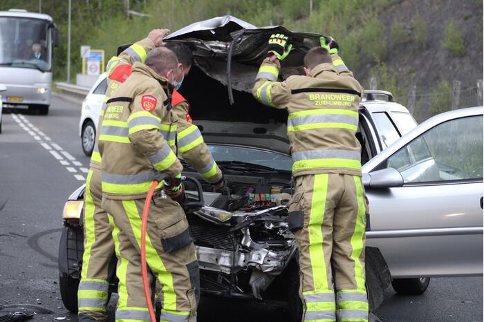 Veel schade bij verkeersongeval