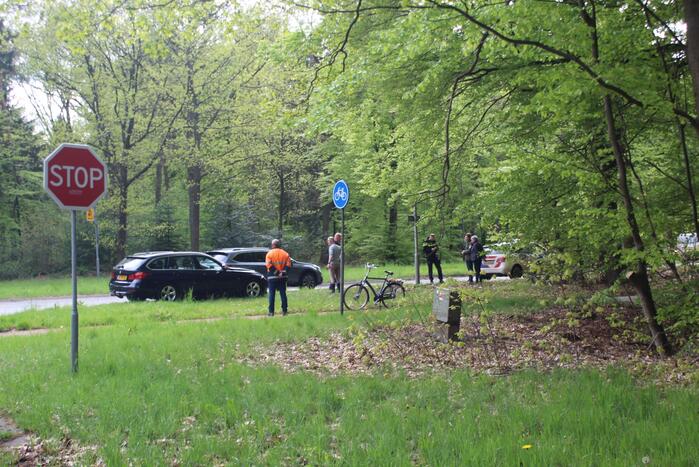 Botsing tussen twee personenauto's