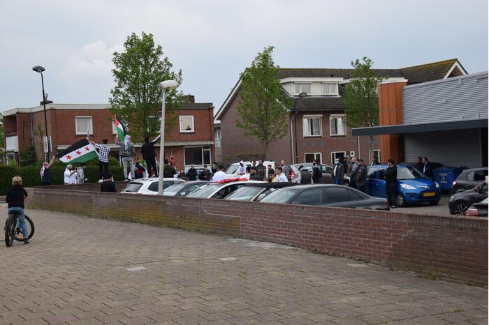 Palestijnse gemeenschap voert actie