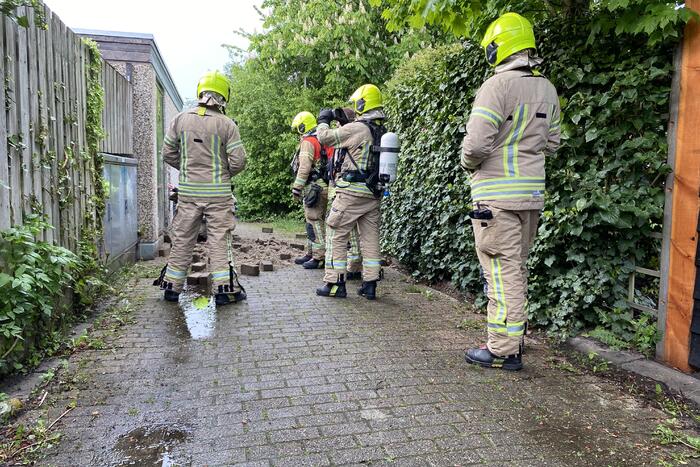 Steekvlam in transformatorhuis zorgt voor explosie