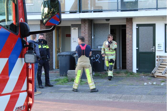 Wietkwekerij aangetroffen na wateroverlast in woning
