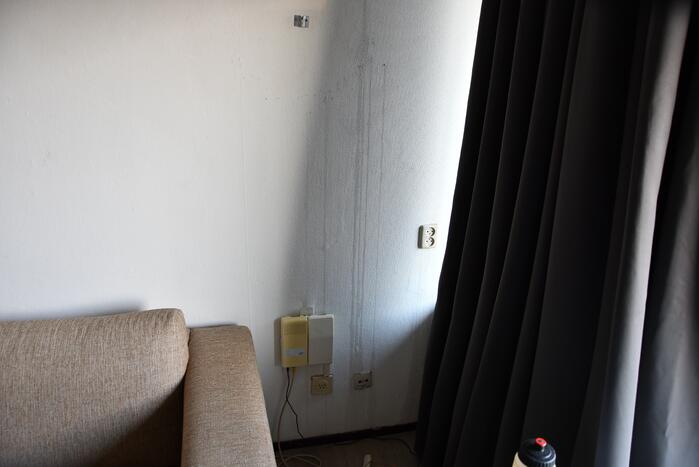 Wietkwekerij aangetroffen na wateroverlast in woning