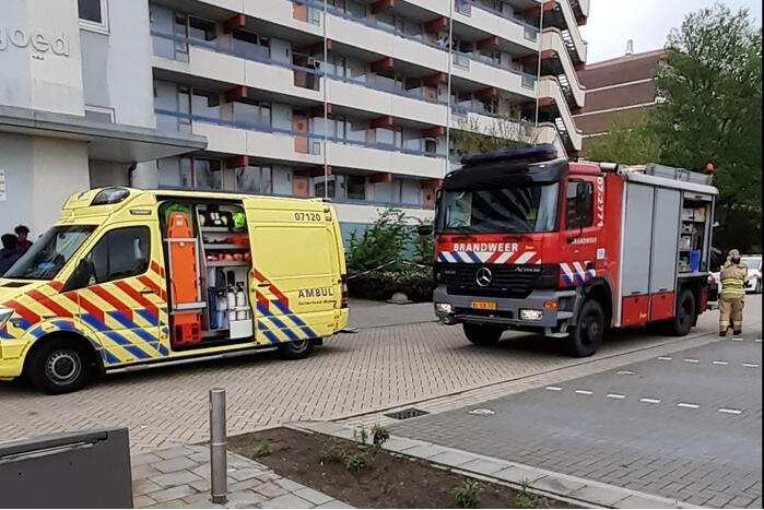 Persoon ernstig gewond bij incident in flat