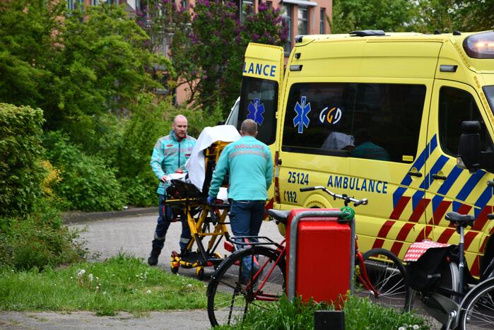 Fiets in de kreukels bij verkeersongeval