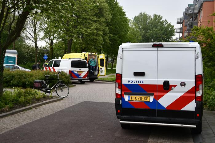 Fiets in de kreukels bij verkeersongeval