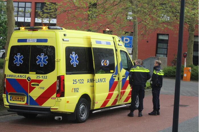 Vrouw gewond bij ongeval