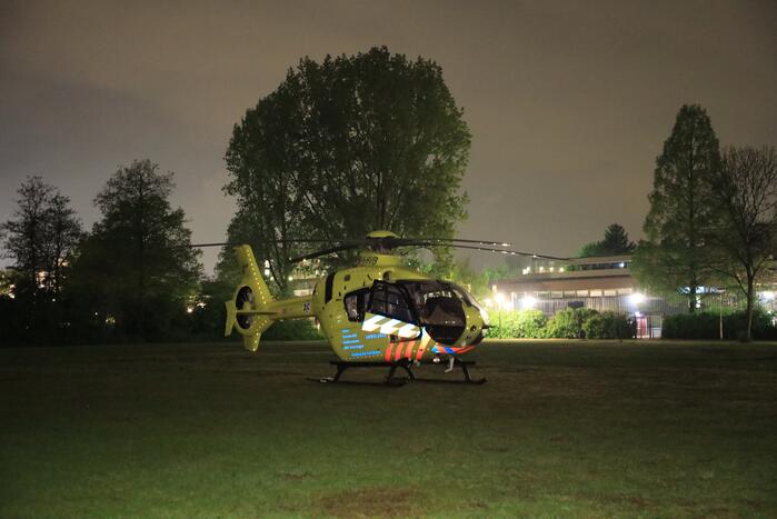 Traumahelikopter ingezet bij incident in woning