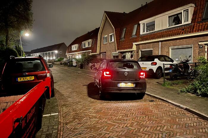 Personenauto gecrashed tijdens achtervolging