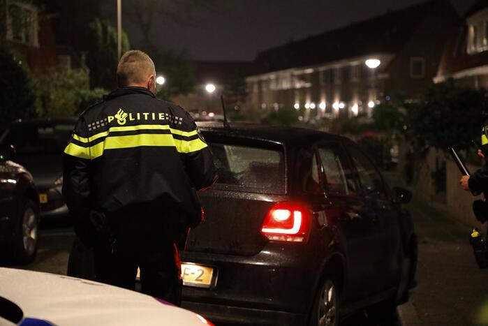 Personenauto gecrashed tijdens achtervolging