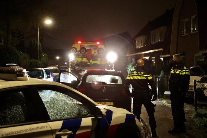 Personenauto gecrashed tijdens achtervolging