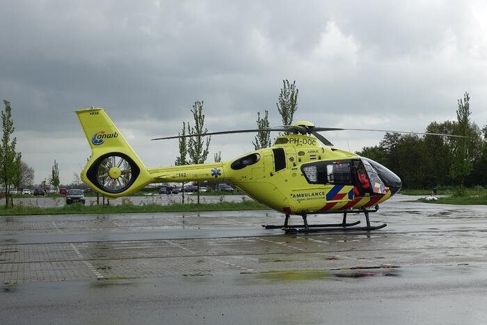 Traumahelikopter voor incident op vakantiepark