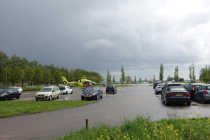 Traumahelikopter voor incident op vakantiepark