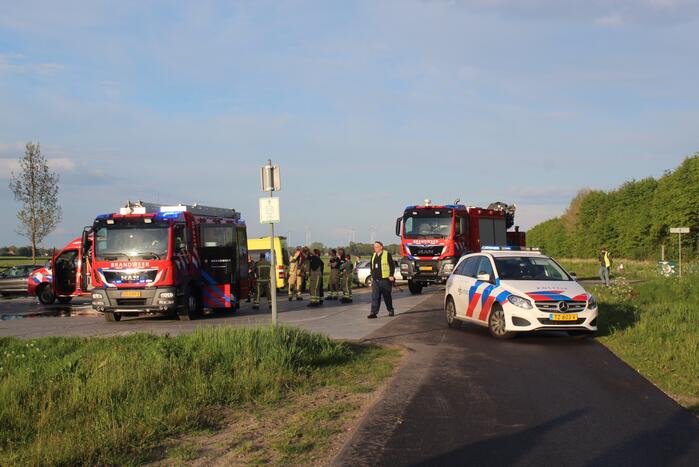 Persoon aangehouden na te water raken met auto