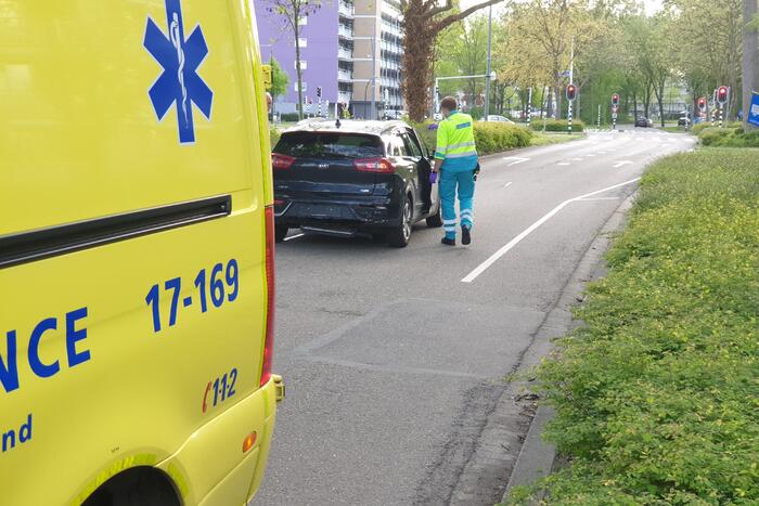 Veel schade bij kop-staartbotsing