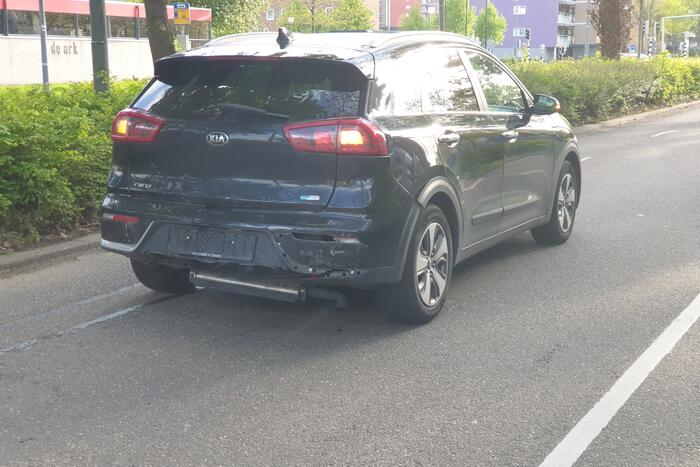 Veel schade bij kop-staartbotsing