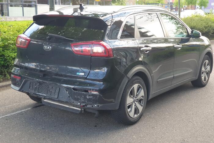 Veel schade bij kop-staartbotsing