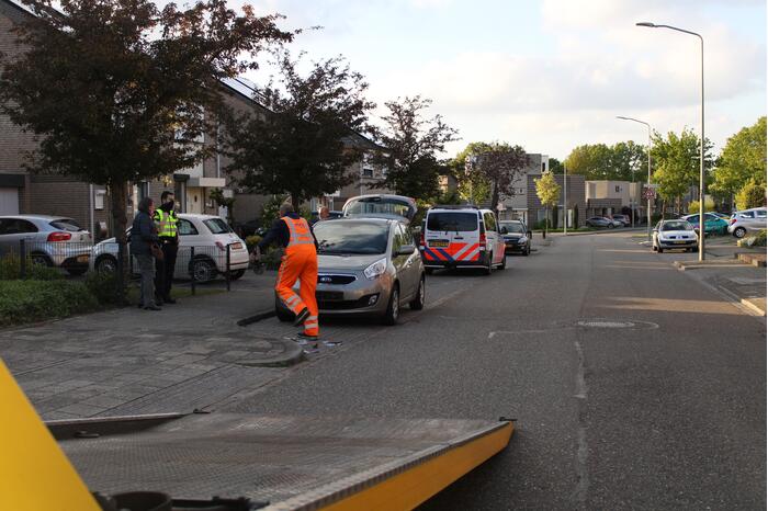 Scooterrijder vlucht na ongeval