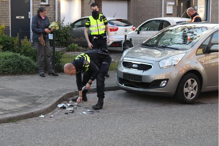 Scooterrijder vlucht na ongeval