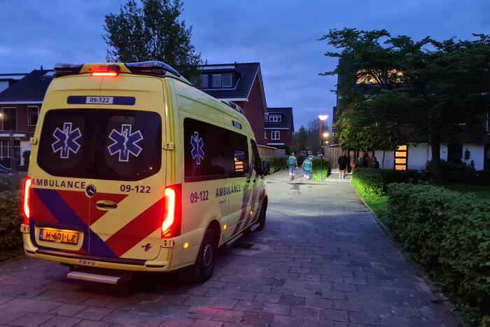 Traumahelikopter landt voor zwangere vrouw