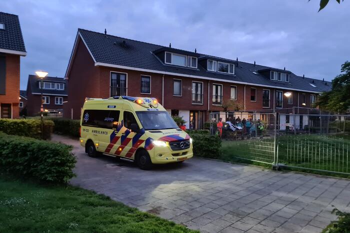 Traumahelikopter landt voor zwangere vrouw