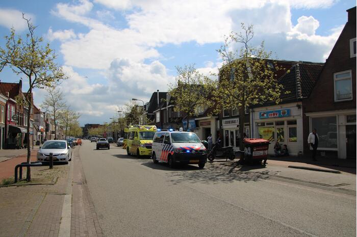 Gewonden bij aanrijding op fietspad