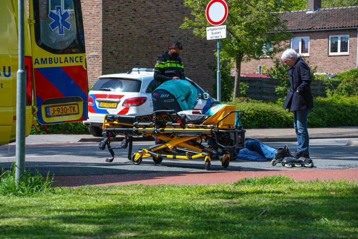 Skater raakt gewond bij eenzijdig ongeval