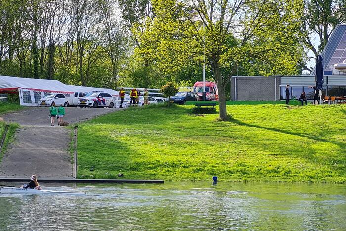 Persoon raakt te water