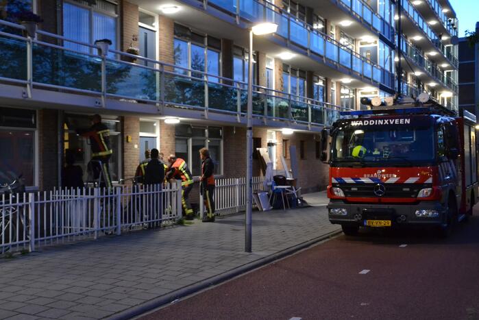 Kind perongeluk opgesloten in woning