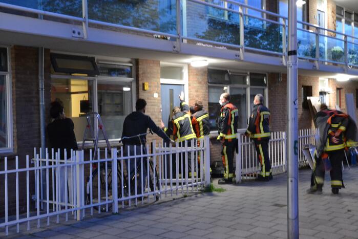 Kind perongeluk opgesloten in woning