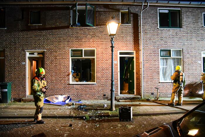 Persoon gewond door explosie in woning