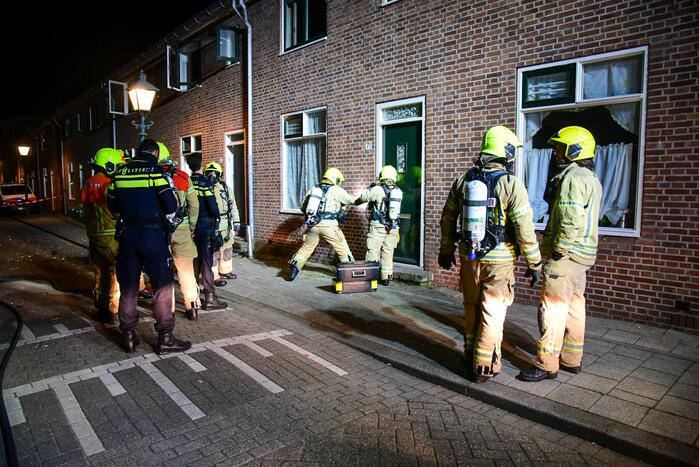 Persoon gewond door explosie in woning