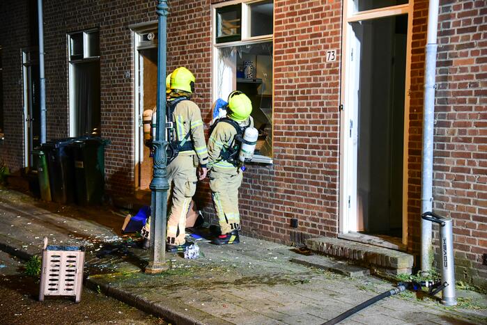Persoon gewond door explosie in woning