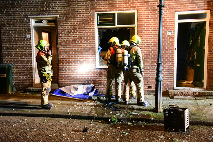 Persoon gewond door explosie in woning
