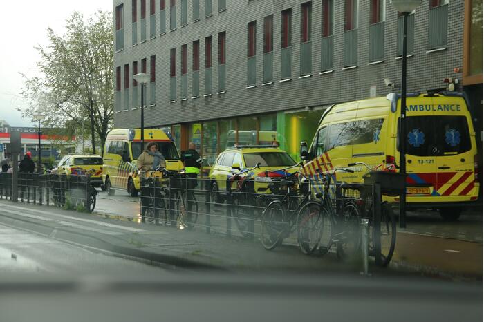 Politie-achtervolging na schietpartij