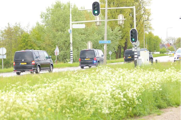 Politie-achtervolging na schietpartij