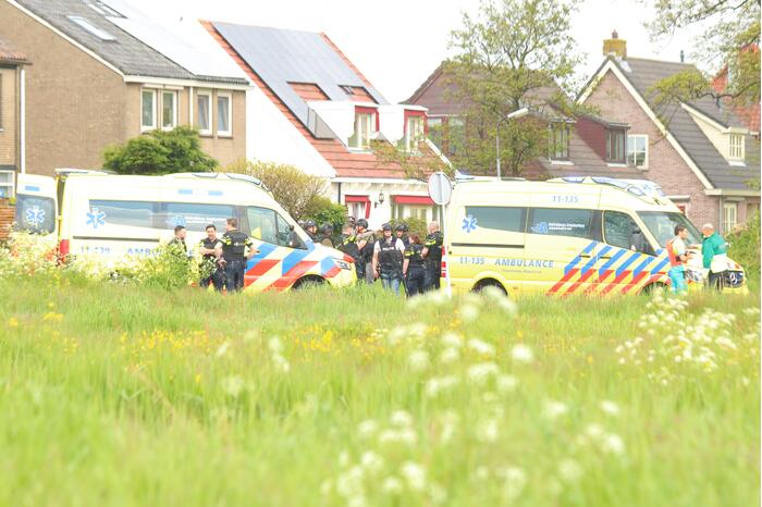 Politie-achtervolging na schietpartij